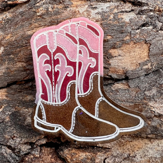 Cowboy boots tag large
