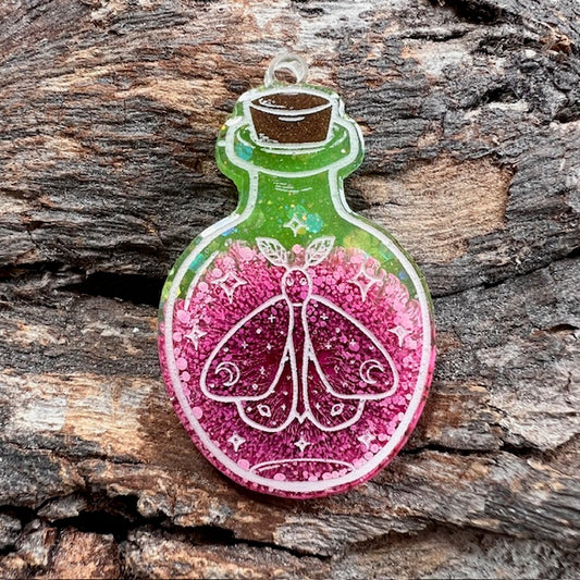 Moth potion tag