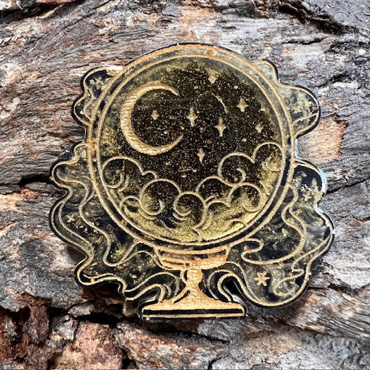 Crystal ball tag