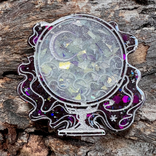 Crystal ball tag