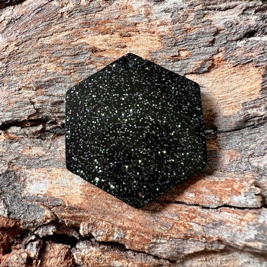 Hexagon tag small