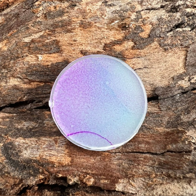 Fluid Art tag - circle small