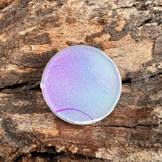 Fluid Art tag - circle small