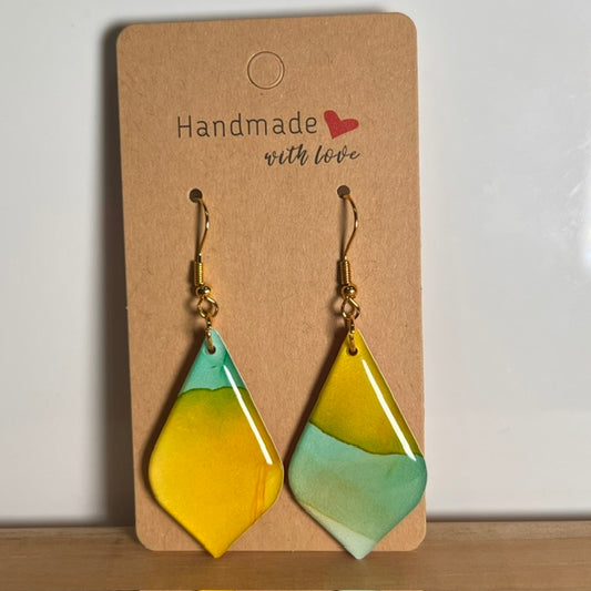Fluid Art earrings