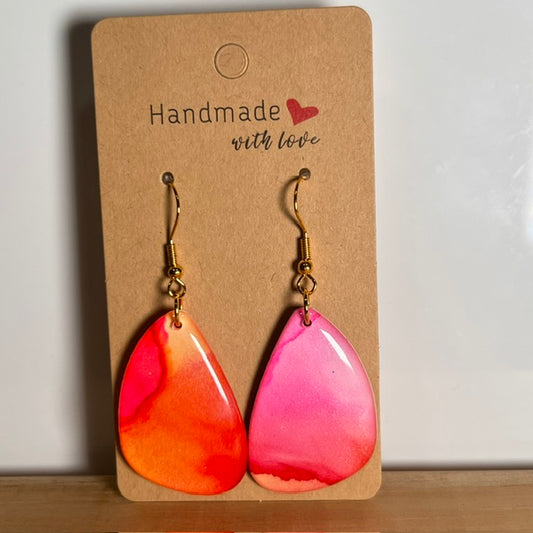 Fluid Art earrings