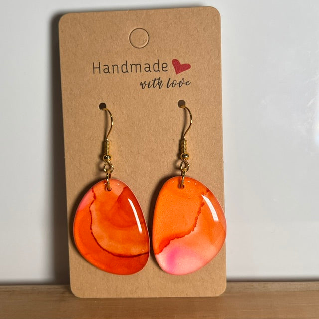 Fluid Art earrings