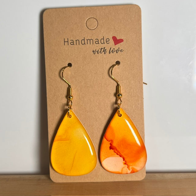 Fluid Art earrings
