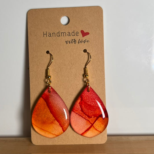 Fluid Art earrings
