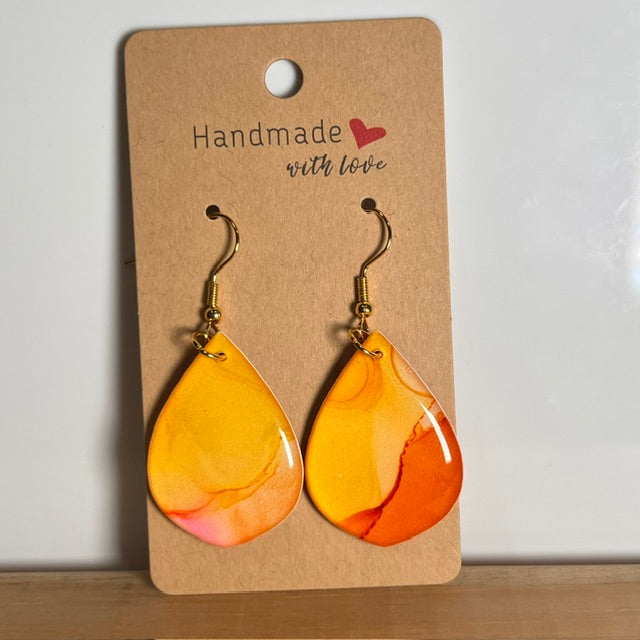 Fluid Art earrings