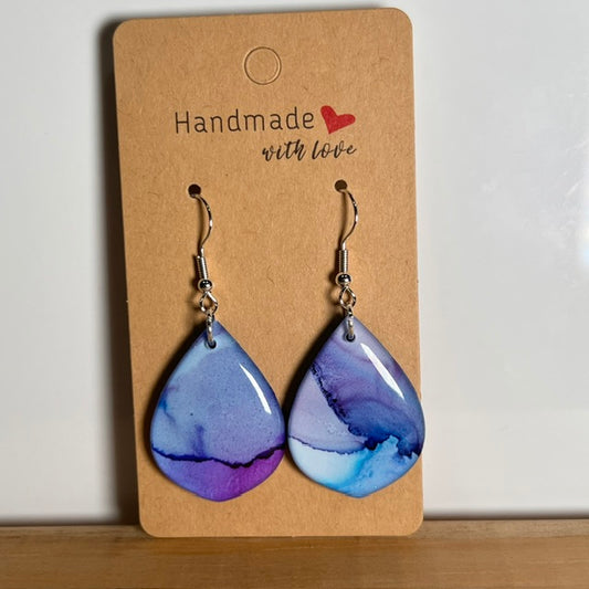 Fluid Art earrings