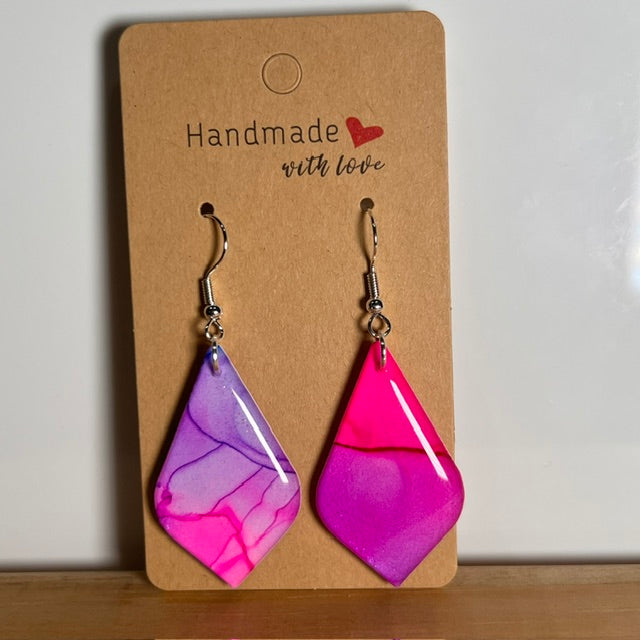 Fluid Art earrings