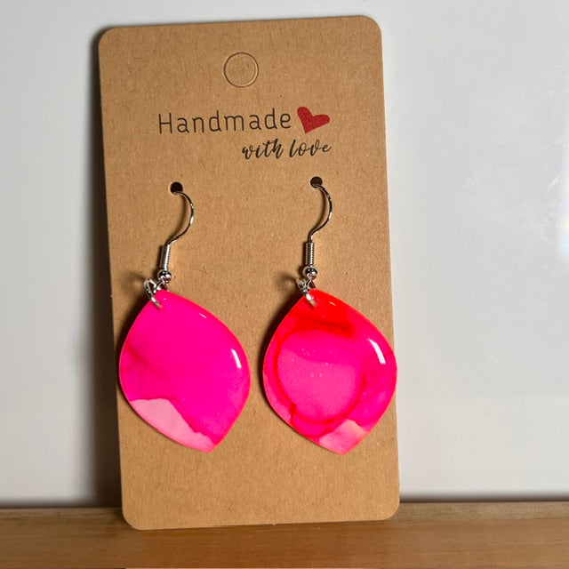 Fluid Art earrings (*colour mix)