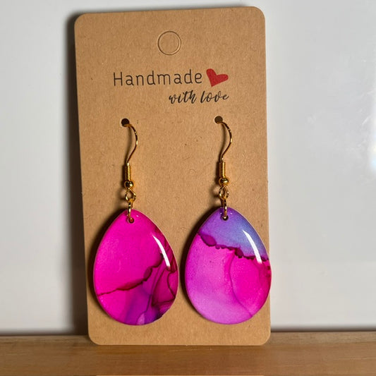Fluid Art earrings