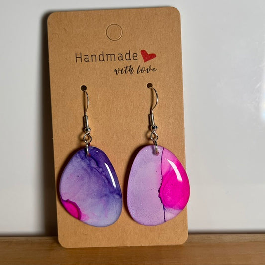 Fluid Art earrings