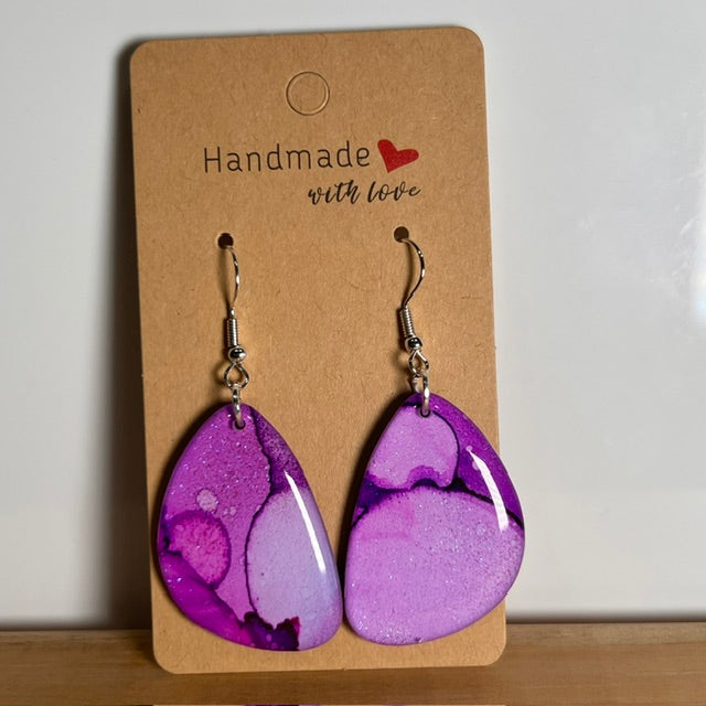 Fluid Art earrings