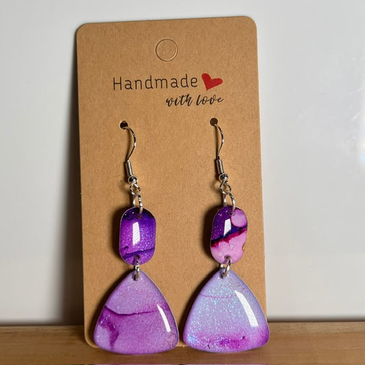 Fluid Art earrings