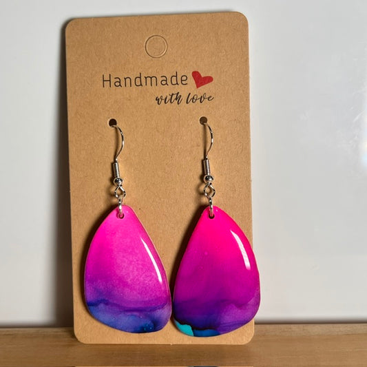 Fluid Art earrings