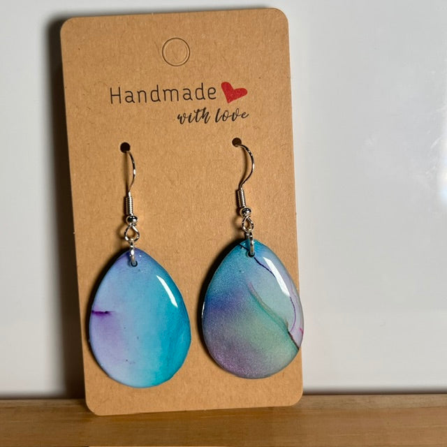 Fluid Art earrings