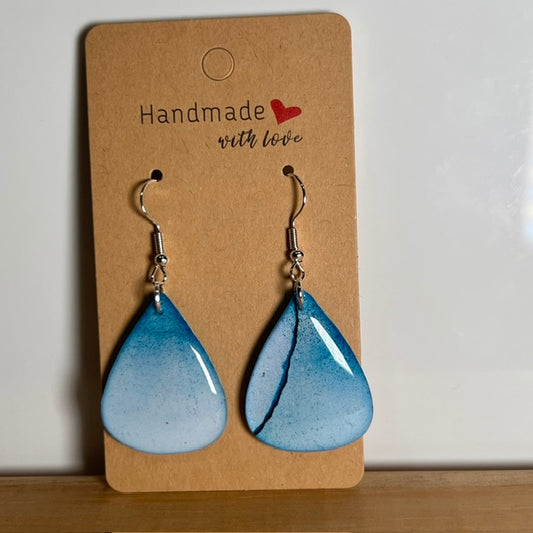 Fluid Art earrings (*colour mix)
