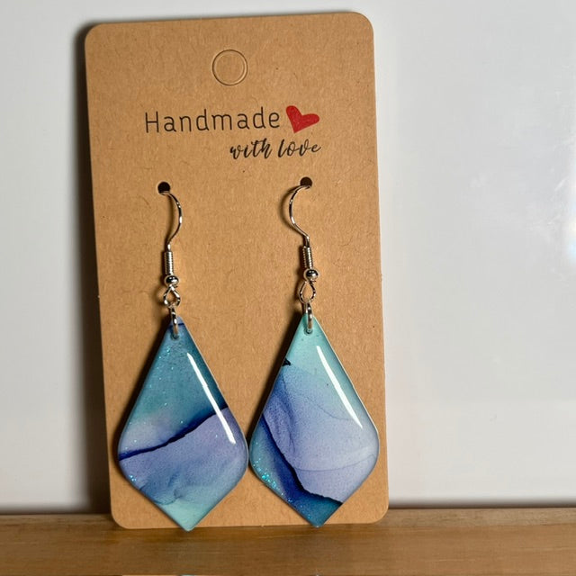 Fluid Art earrings
