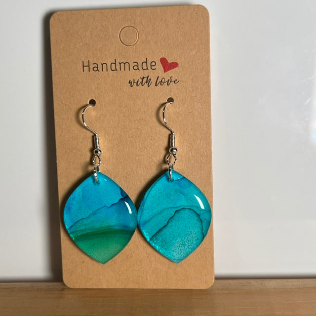 Fluid Art earrings