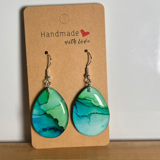 Fluid Art earrings