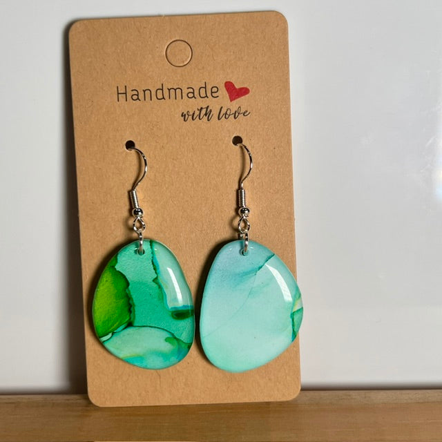 Fluid Art earrings