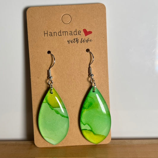 Fluid Art earrings