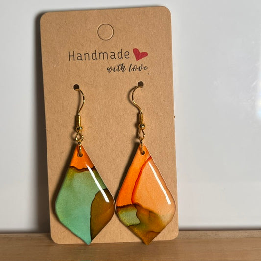 Fluid Art earrings
