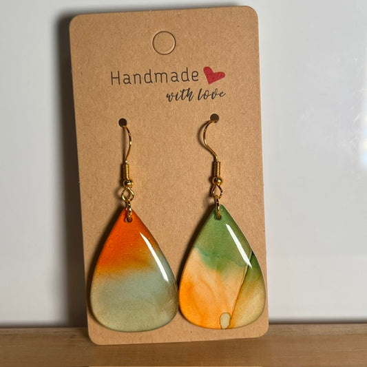 Fluid Art earrings