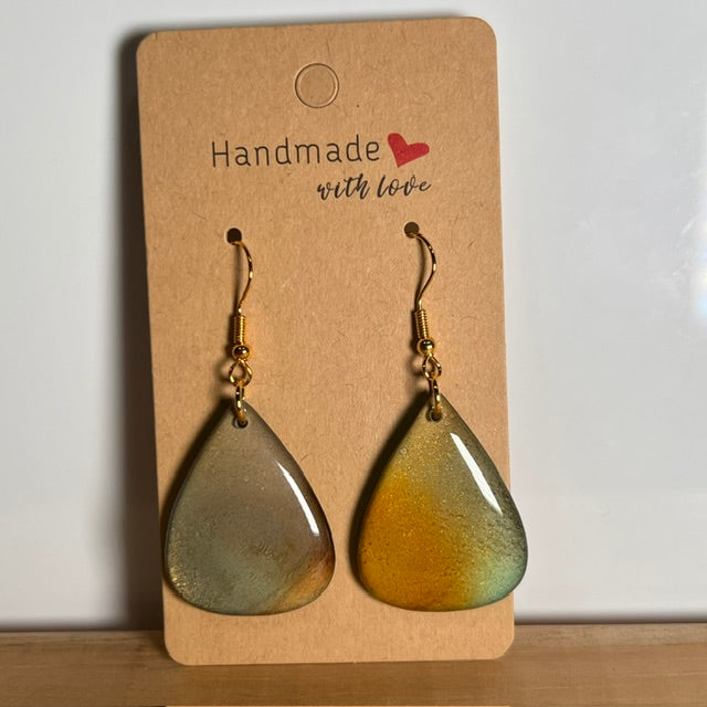 Fluid Art earrings (*colour mix)