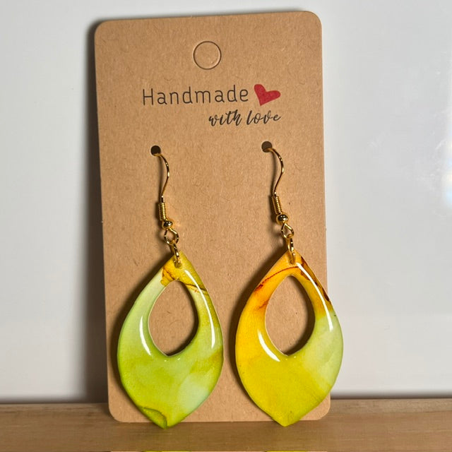 Fluid Art earrings