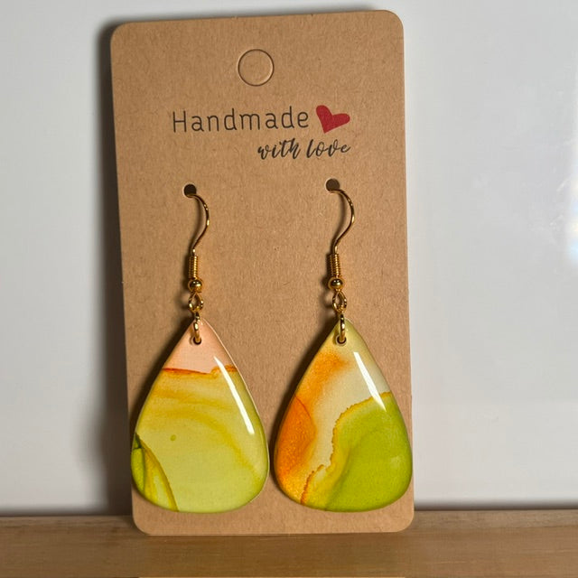 Fluid Art earrings