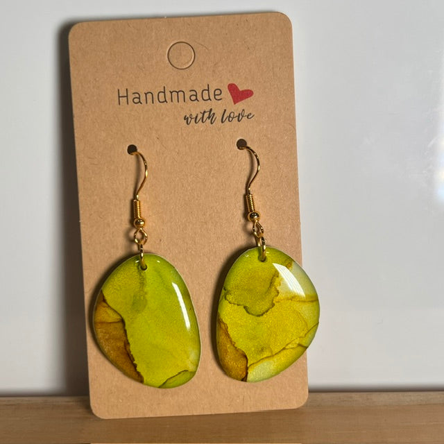 Fluid Art earrings