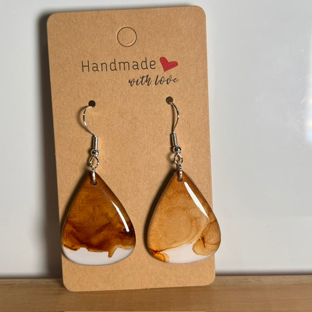 Fluid Art earrings
