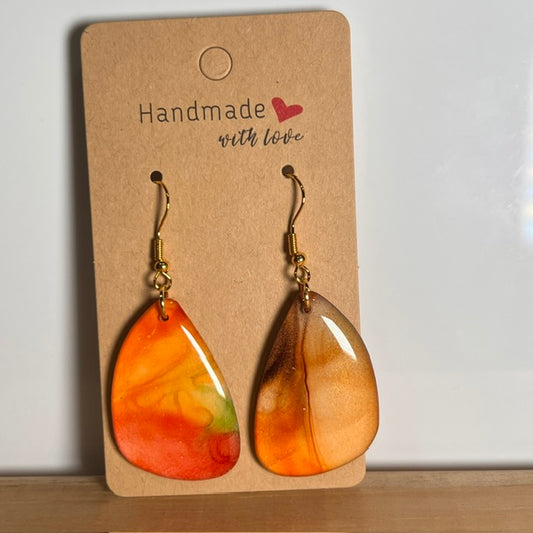 Fluid Art earrings