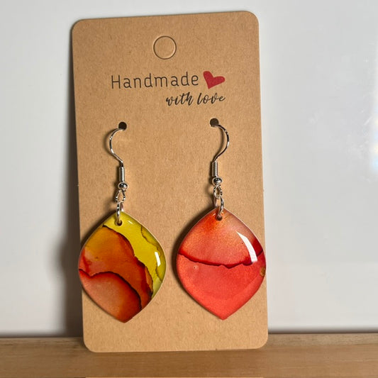Fluid Art earrings