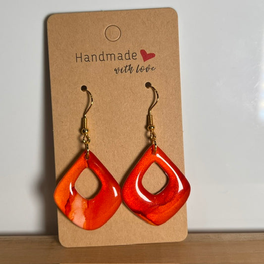 Fluid Art earrings