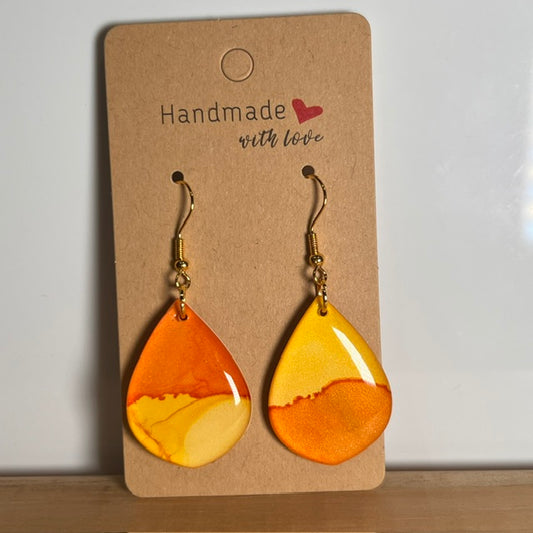 Fluid Art earrings