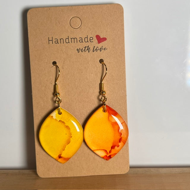 Fluid Art earrings
