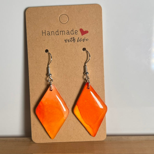 Fluid Art earrings