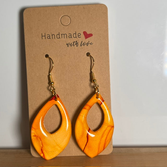 Fluid Art earrings