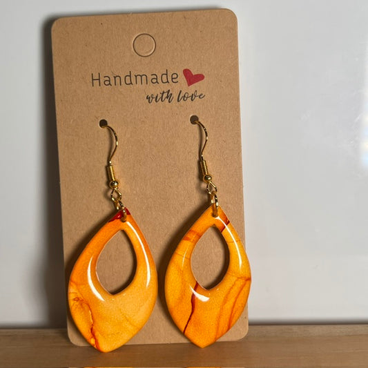 Fluid Art earrings