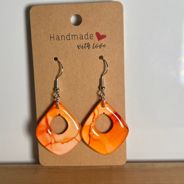 Fluid Art earrings