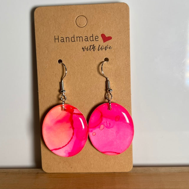 Fluid Art earrings