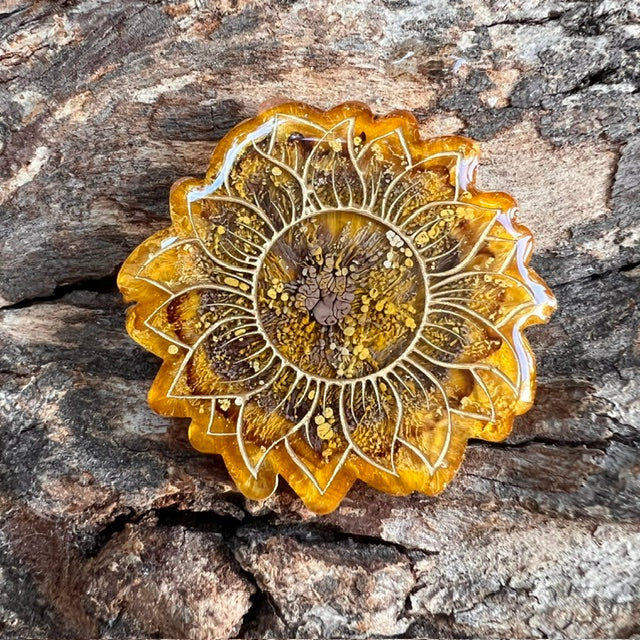 Sunflower tag