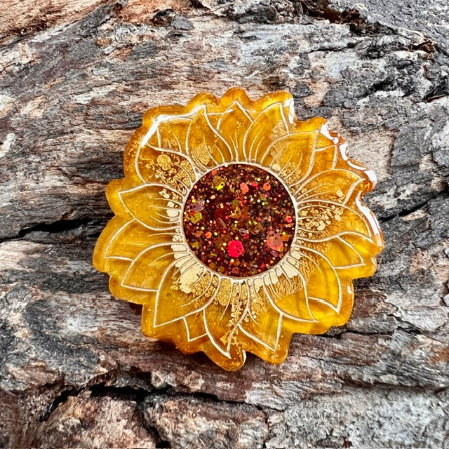 Sunflower tag
