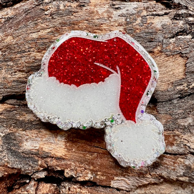 Santa hat tag