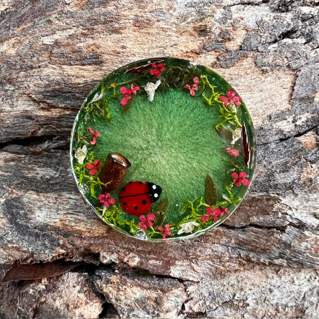 Magical Forest tag - circle medium