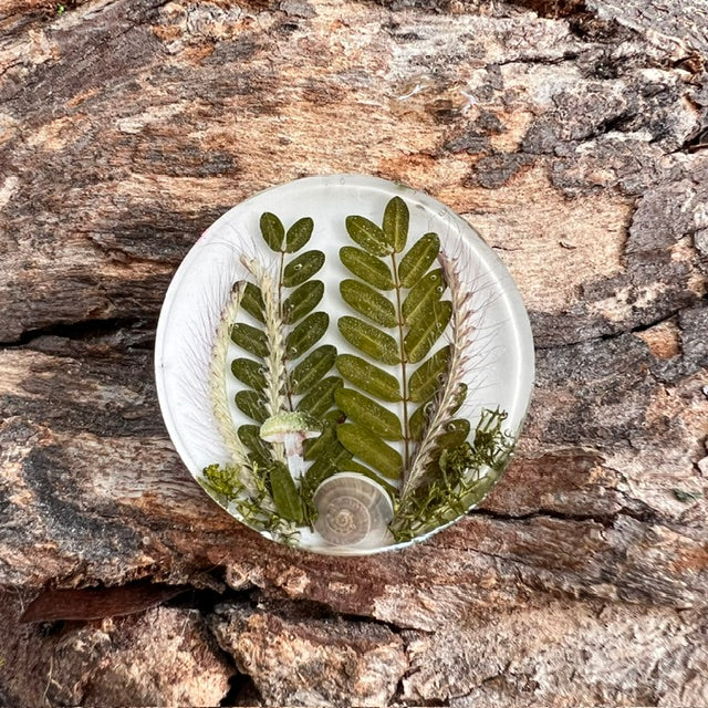 Magical Forest tag - circle medium